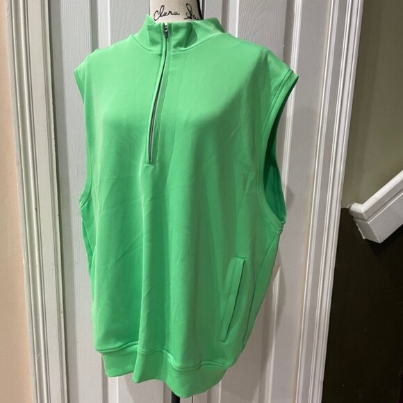 DONALD ROSS VEST PULLOVER FALKIRK PERFORMANCE 1/4 ZIP UPF 50 SIZE XL TENNIS GOLF - Picture 9 of 14